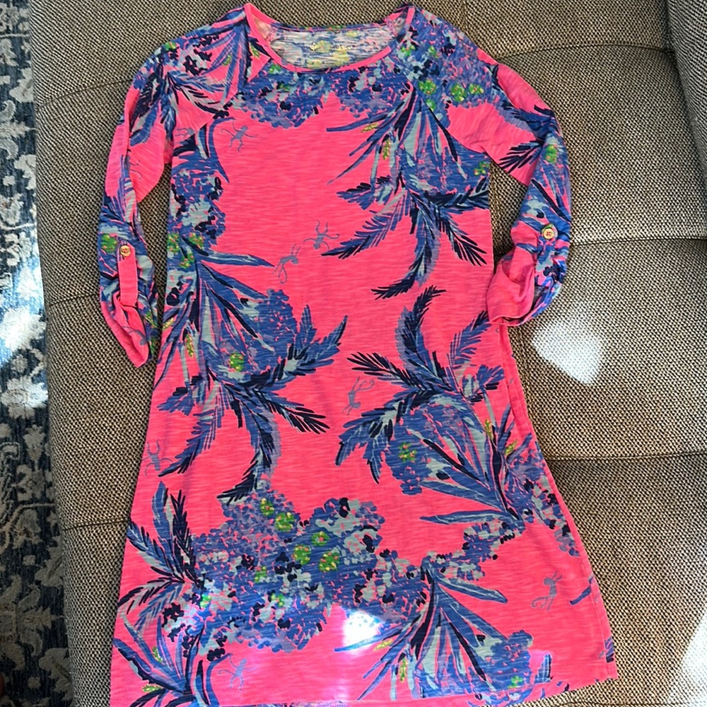 Hot pink xs lilly Pulitzer dress
